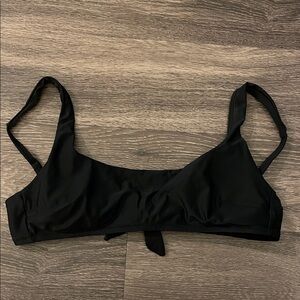 Aerie Black Bikini Top